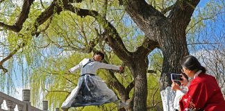 Cina: momenti di svago durante le vacanze per la Festa di Qingming (1)
