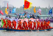Cina: a Taizhou lo spettacolo del secolare Qintong Boat Festival (1)