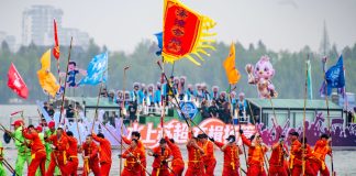 Cina: a Taizhou lo spettacolo del secolare Qintong Boat Festival (1)