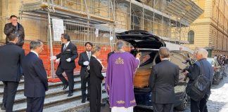 A Roma l’ultimo saluto a Roberto Arditti / Video