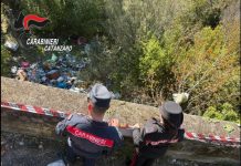 Lamezia Terme, sequestrata una discarica abusiva con 15 metri cubi di rifiuti
