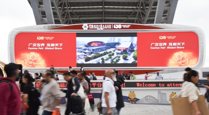 Cina: 139ma Fiera di Canton al via con una scala espositiva record