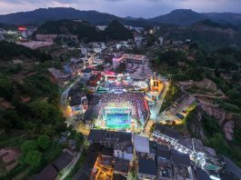 Cina: a Taipan la finale del torneo di basket tra villaggi (1)