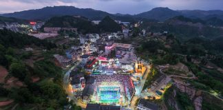 Cina: a Taipan la finale del torneo di basket tra villaggi (1)