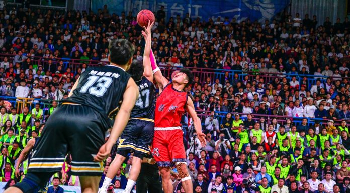 Cina: a Taipan la finale del torneo di basket tra villaggi (3)