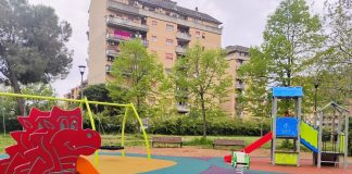 Roma, nuova area ludica nel parco Andrea Campagna
