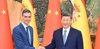 Cina: Xi Jinping incontra il primo ministro spagnolo Pedro Sanchez