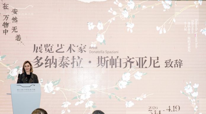 Cina: l’artista italiana Donatella Spaziani tiene la prima mostra personale a Chongqing