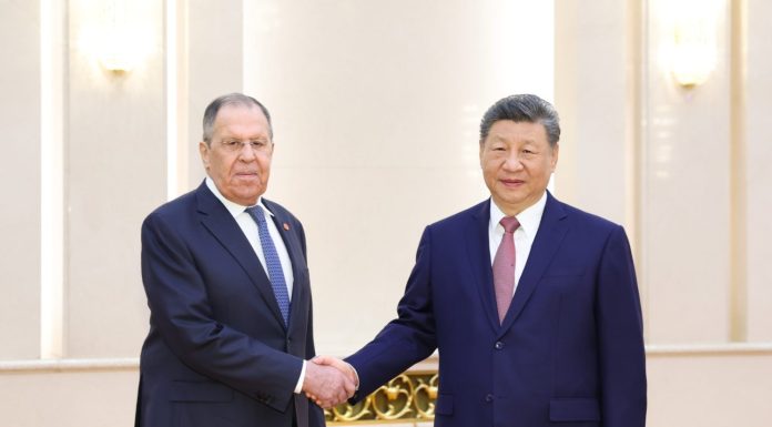 Cina: Xi Jinping incontra il ministro russo degli Esteri Sergei Lavrov a Pechino