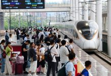 Cina: in crescita traffico passeggeri e merci su ferrovie nel primo trimestre 2026
