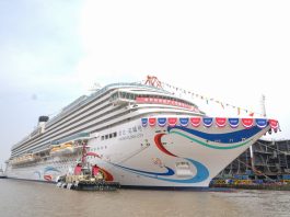Cina: tecnologie smart e digitali accelerano consegna della seconda grande nave da crociera