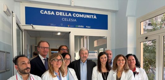 Liguria, Bucci visita la casa della Comunità Celesia in occasione dell’Open Day