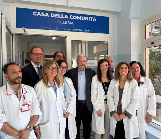 Liguria, Bucci visita la casa della Comunità Celesia in occasione dell’Open Day