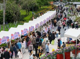 Cina, al via lo Shanghai International Flower Show (3)