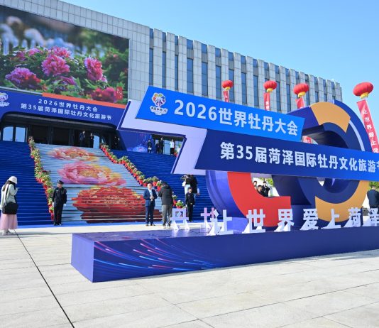 Cina: l’evento internazionale sulla peonia di Heze attira il pubblico globale