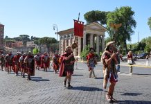 Roma, parata per celebrare anniversario di fondazione della città (1)