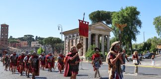 Roma, parata per celebrare anniversario di fondazione della città (1)