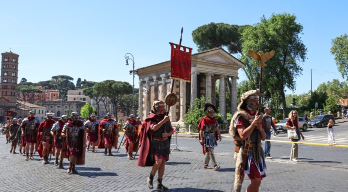 Roma, parata per celebrare anniversario di fondazione della città (1)
