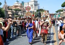 Roma, parata per celebrare anniversario di fondazione della città (2)