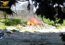 Bruciavano rifiuti a Maracalagonis, due denunciati: scattano i sequestri