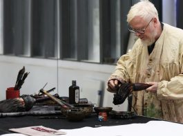 Studioso francese racconta la vita con il pennello cinese (3)