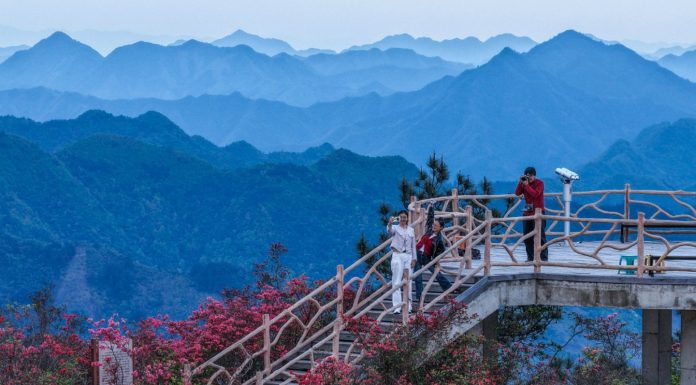 Cina: azalee alpine rilanciano il turismo rurale nello Zhejiang (2)