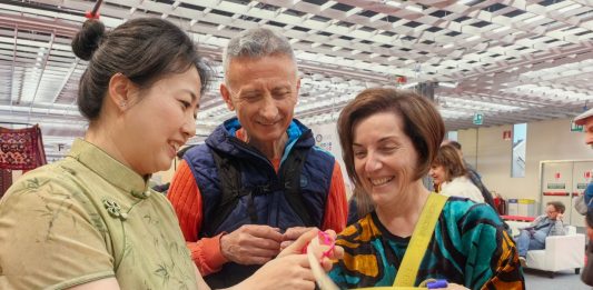 Cina-Italia: Firenze, intreccio di bambù di Qingshen emerge a fiera di artigianato