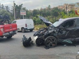 Tamponamento a catena a Palermo, cinque feriti