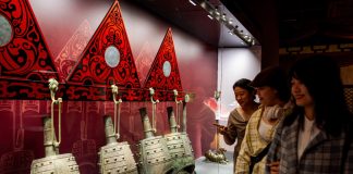 Cina: Fuzhou ospita mostra sulla tomba del marchese di Haihun (1)