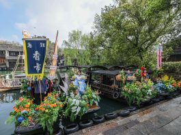 Cina: inaugurata la fiera tradizionale a Tongxiang (2)