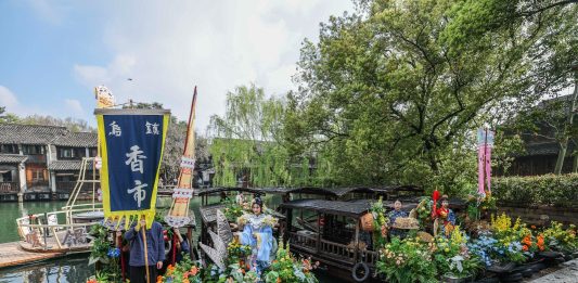 Cina: inaugurata la fiera tradizionale a Tongxiang (2)