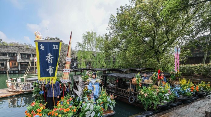 Cina: inaugurata la fiera tradizionale a Tongxiang (2)