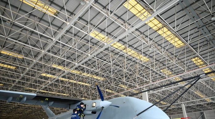 Cina: UAV per trasporto merci Changying-8 completa volo inaugurale (2)