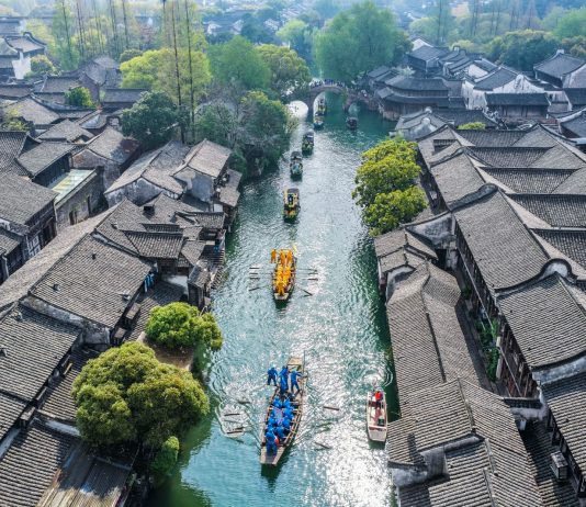 Cina: inaugurata la fiera tradizionale a Tongxiang (3)