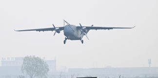 Cina: UAV per trasporto merci Changying-8 completa volo inaugurale (3)