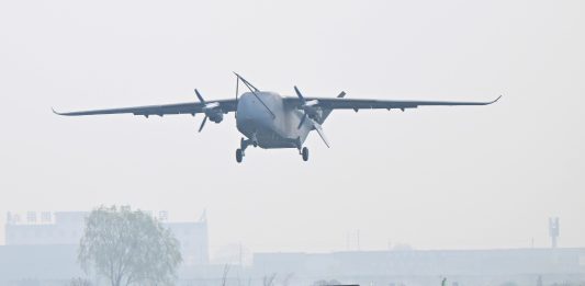 Cina: UAV per trasporto merci Changying-8 completa volo inaugurale (3)