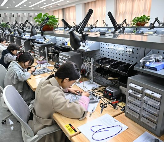 Cina: Qingdao Preschool Education College introduce corso di gioielleria (3)