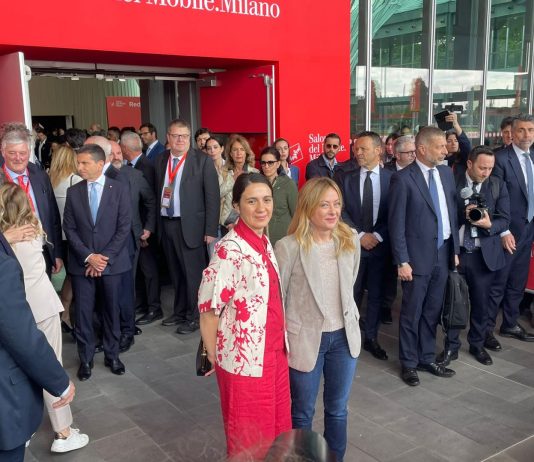 Al via la 64esima edizione del Salone del Mobile, Meloni: “Attenzione del governo per una filiera fondamentale”