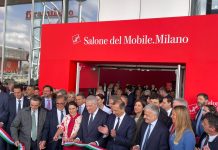 Al via la 64esima edizione del Salone del Mobile, Tajani e La Russa al taglio del nastro