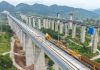 Cina: comincia la posa dei binari nel cantiere della ferrovia Chongqing-Wanzhou (2)