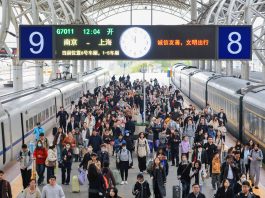 Cina: previsti 90,5 milioni di viaggiatori in treno per le vacanze del Qingming Festival (2)
