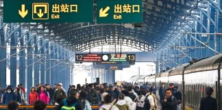Cina: previsti 90,5 milioni di viaggiatori in treno per le vacanze del Qingming Festival (3)