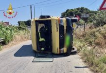 Scontro tra uno scuolabus e un’auto nel Trapanese, diversi feriti