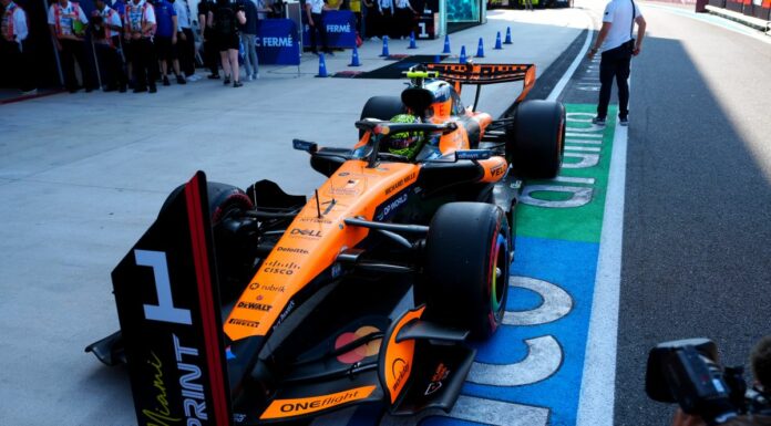 Norris in pole nella sprint di Miami davanti ad Antonelli, 4° Leclerc