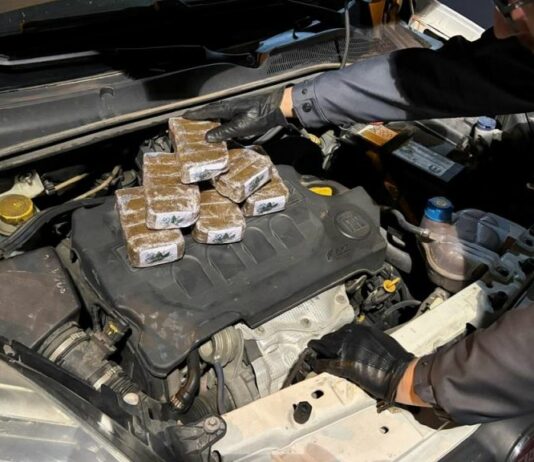 Sequestrati 8 Kg di hashish su SS18, arrestato un corriere nel cosentino