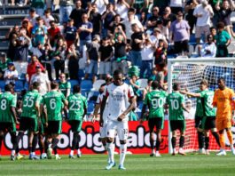 Berardi e Laurientè stendono il Milan, Sassuolo vince per 2-0