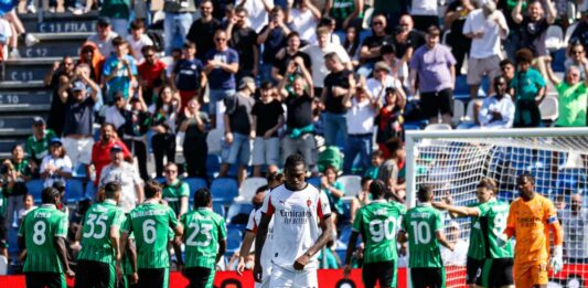 Berardi e Laurientè stendono il Milan, Sassuolo vince per 2-0