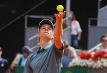 Sinner debutta a Roma contro vincente Ofner-Michelsen, derby Pigato-Grant