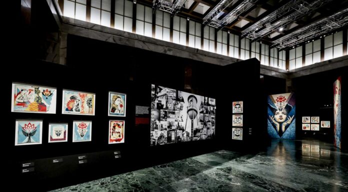 L’arte urbana contemporanea di Obey alle Gallerie d’Italia a Napoli