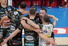 Volley, Perugia campione d’Italia Lube battuta 3-0 in finale